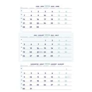 Calendrier 2025 3 mois