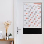 Calendrier mural magnétique, planning annuel