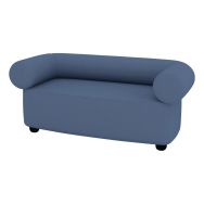Canapé 2 places Abyssa tissu non feu M1 - Quadrifoglio