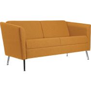 Canapé Wind 2 places dos bas pied métal polyester 100% recyclé - GGI