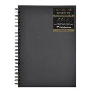 Carnet Spiralé Goldline 140g papier ivoire portrait - Clairefontaine