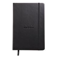 Carnet avec élastique ligné 14 x 21 cm - Rhodia