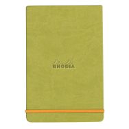 Carnet verticale rigide ligné 14,8 x 21 cm - Rhodia