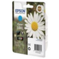Cartouche jet d'encre Epson T1812 C13T18124012  cyan T18XL