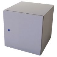 Casier Vitrol 1 porte serrure - Enond Mobilier