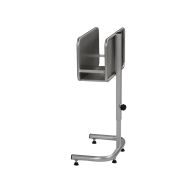 Casier de rangement indépendant pour table Artemis gris