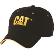 Casquette CAT taille unique Polyester NOIR
