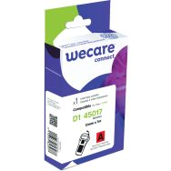 Cassette de ruban étiqueteuse Dymo D1 - 12 mm - Noir/Rouge