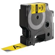 Cassette ruban Dymo Rhino Pro ID1 - Vinyle - S0718470 - Noir/Jaune