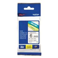 Cassette ruban pour étiqueteuse Brother - L: 6 mm - TZE-211 - Argent