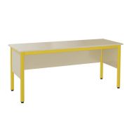 Chaire prof Nova 160 x 64 cm mélaminé coquille d oeuf - Mobidecor