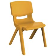 Chaise 4 pieds Clémence T6 coloris orange
