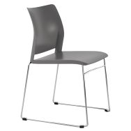Chaise AUDE pied traîneau - Sokoa