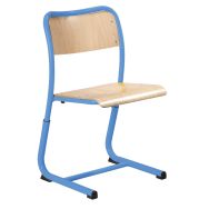 Chaise Atlas réglable bleu