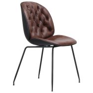 Chaise Chester structure métal coque polypropylène - Stamp