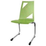 Chaise restaurant coque bois hêtre Galla AST T6 -  Mobidecor