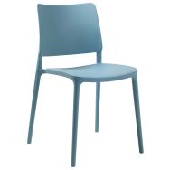 Chaise Joy polypropylène - bleu