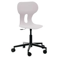 Chaise Lia Lift pivotante sur roulettes vérin gaz Mirplay School