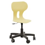 Chaise Lia Mini Lift pivotante sur roulettes vérin gaz Mirplay School