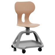 Chaise Lia Store avec roulettes plateau inférieur Mirplay School