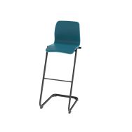 Chaise Opti+ Move pour table hauteur 102 cm, coque large bleu clair