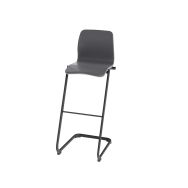 Chaise Opti+ Move pour table hauteur 102 cm, coque large gris anthracite