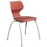 Chaise Solifiber SIT époxy gris alu assise taille 6 - Vanerum