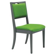 Chaise assise dossier abaka - structure hêtre - Sunset Creation