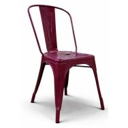 Chaise d'accueil reconditionnée - Empilable - Tolix