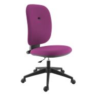 Chaise de bureau Alaia contact permanent magenta
