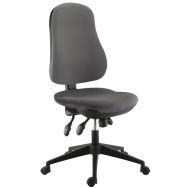 Chaise de bureau Frezio coloris gris