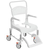 Chaise de douche Clean réglable blanche