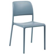 Chaise empilable Riva Bleu Céleste