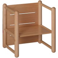 Chaise en bois résersible 34x32x16/21/30 H.