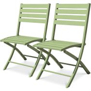 Chaise jardin pliante Marius - Lot de 2 - CityGarden