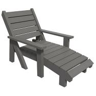 Chaise longue confort Equateur plastique recyclé - Espace Urbain