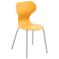 Chaise recyclée Mia Basic coque en polypropylène - Mirplay School