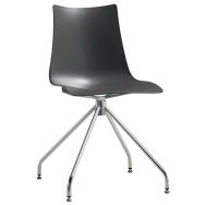 Chaises Zebra pied pivotant lot 2 - S-CAB