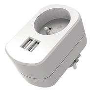 Chargeur mural + 2 ports USB 2.1A - Mobility Lab