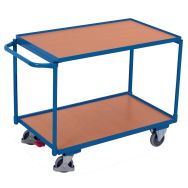 Chariot 2 plateaux bois Barre horizont 985x590 250K Variofit