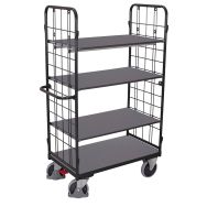 Chariot 4 plateaux haut - série SW