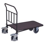 Chariot à dossier fixe ergonomique encastrable  - Capacité 400 et 500 kg