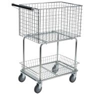 Chariot à mailles avec deux corbeilles - Force 100kg