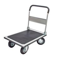 Chariot à plate-forme avec poignée rabattable, jusqu'à 300 kg
