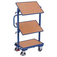 Chariot à plateaux pour bacs norme Europe - Capacité 200 Kg