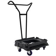 Chariot connectable Dollyfix pour bac gerbable, Poids : 6.3 kg
