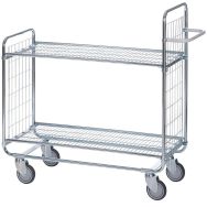 Chariot de préparation commande 2 plateaux - Capacité 200kg