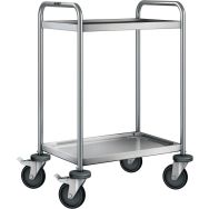 Chariot de service SW 6 x 4 acier galvanisé roues_Blanco