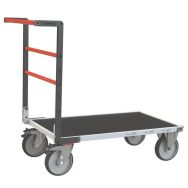 Chariot dossier fixe plateau bois 1000x600mm - 600kg