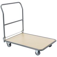 Chariot dossier rabattable - 250 kg- L900 mm - Manutan